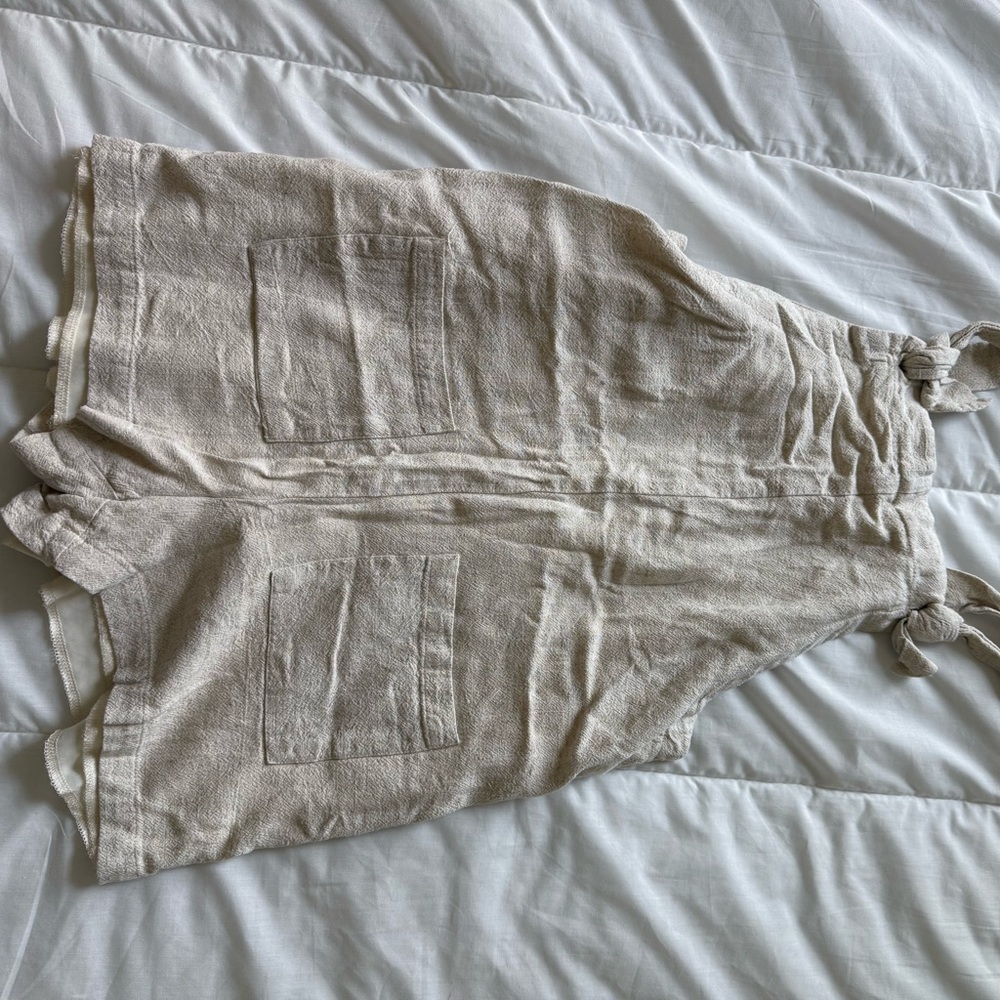 Altar'd State Cream Jumpsuit